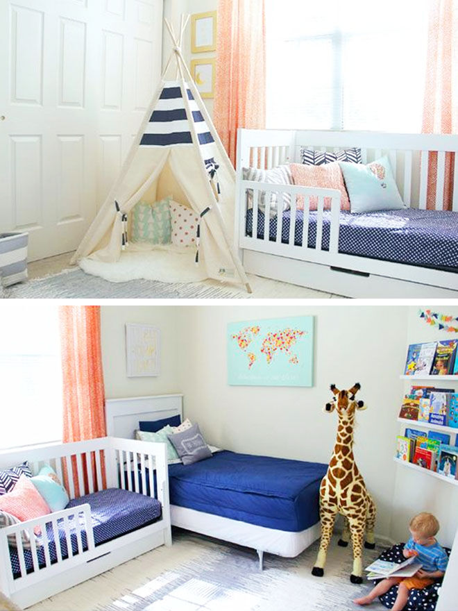 nursery ideas for boy and girl sharing