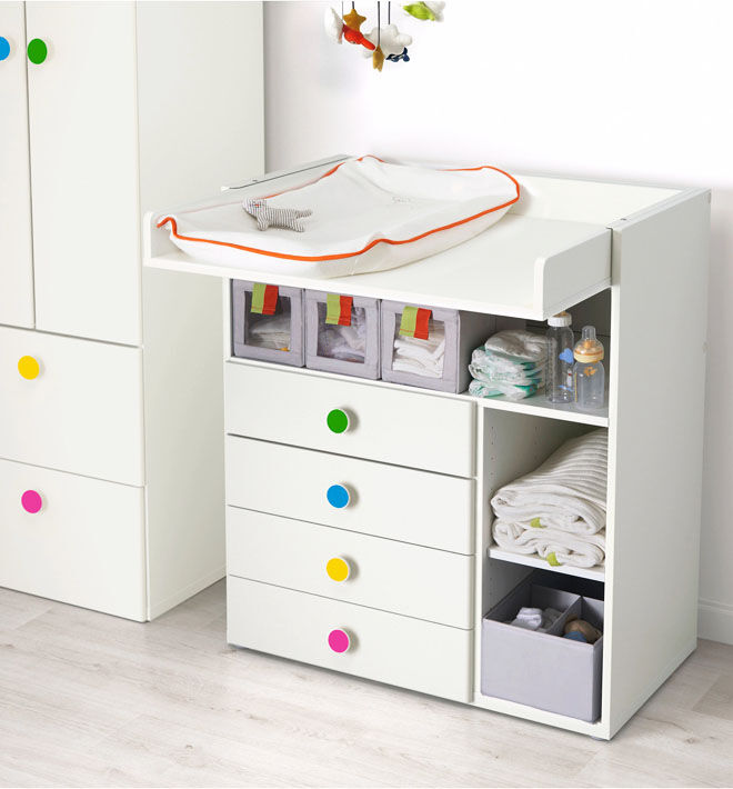 baby change table with drawers australia
