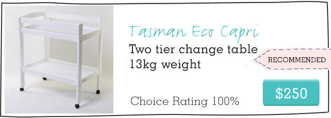 tasman eco capri change table