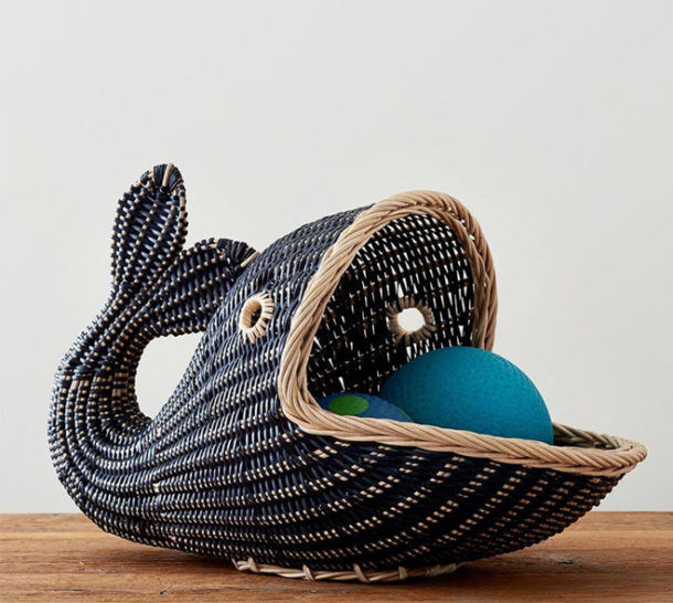 12 quirky nursery storage baskets, bins and bags Mum's Grapevine