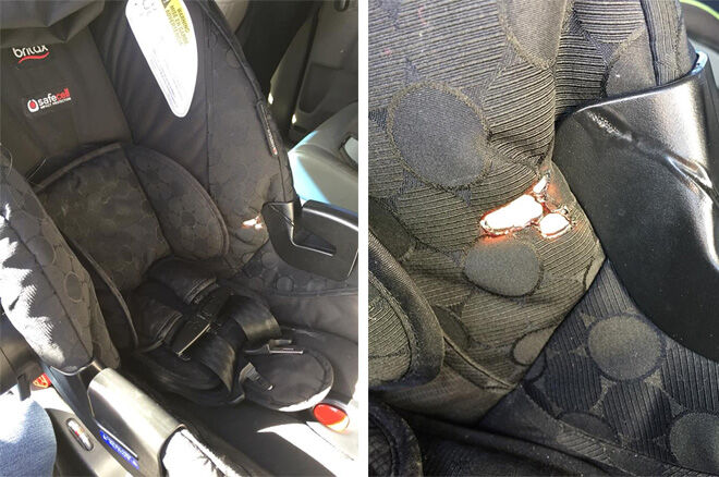 mirror to watch baby in car