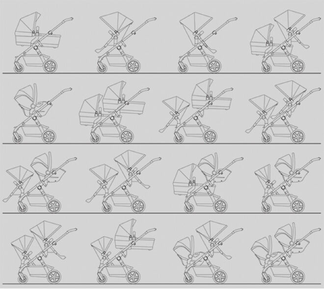 silver cross wave double configurations