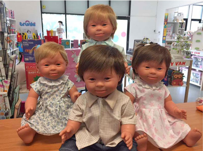 down syndrome baby doll