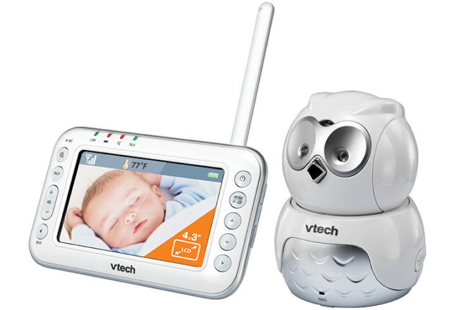 vtech owl baby monitor parent unit
