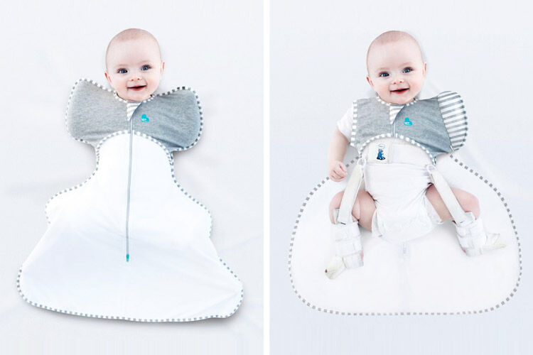 Six swaddles that encourage healthy hip development