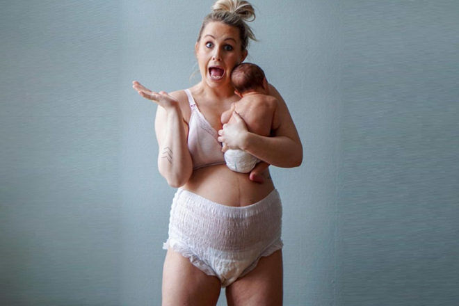 Postpartum disposal undies