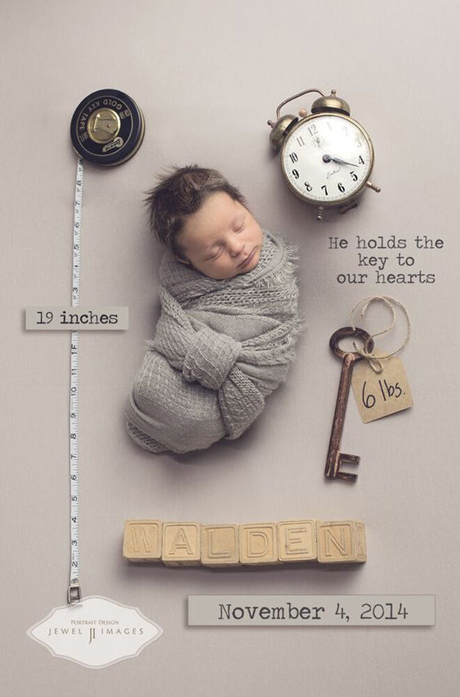 cute baby arrival announcements