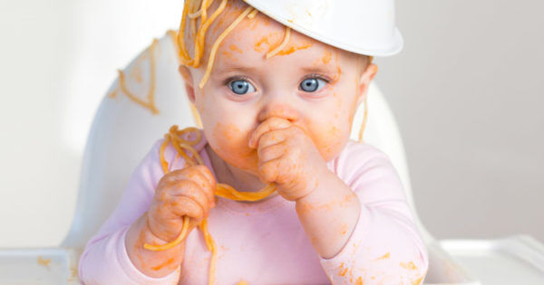 spaghetti baby food