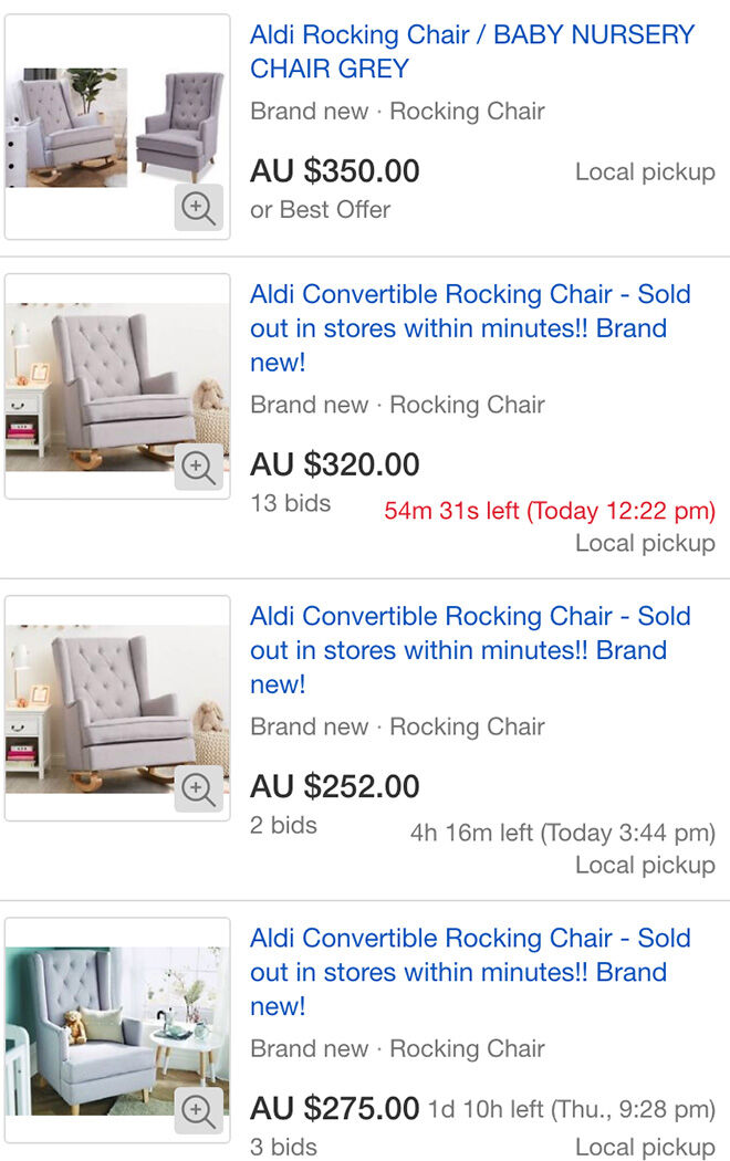 Featured image of post Nursery Rocking Chair Aldi / There are 983 nursery rocking chair for sale on etsy, and they cost $145.36 on average.