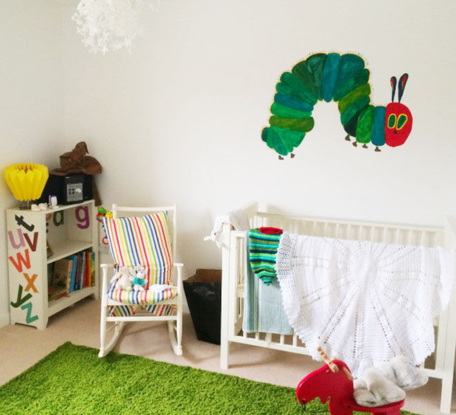 Very Hungry Caterpillar Kinderzimmer Thema