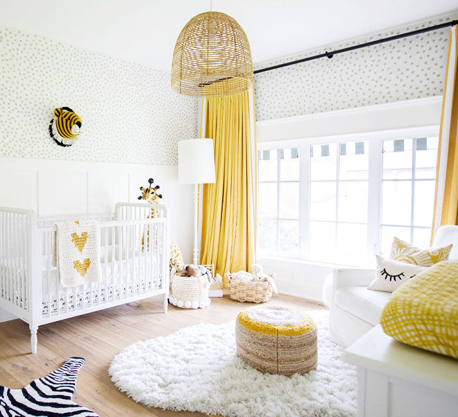 Yellow nursery theme