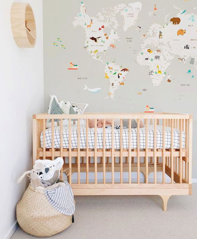 baby cot set up