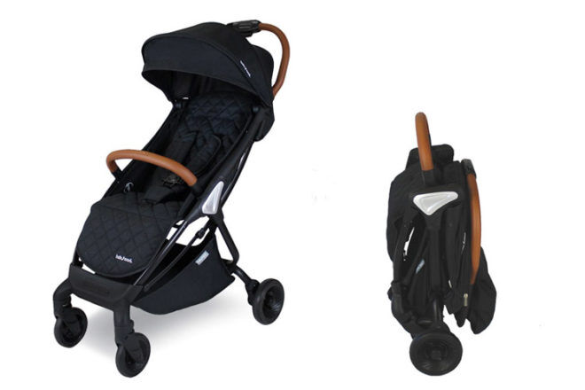 smallest pram when folded