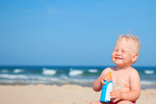 natural sunblock for babies