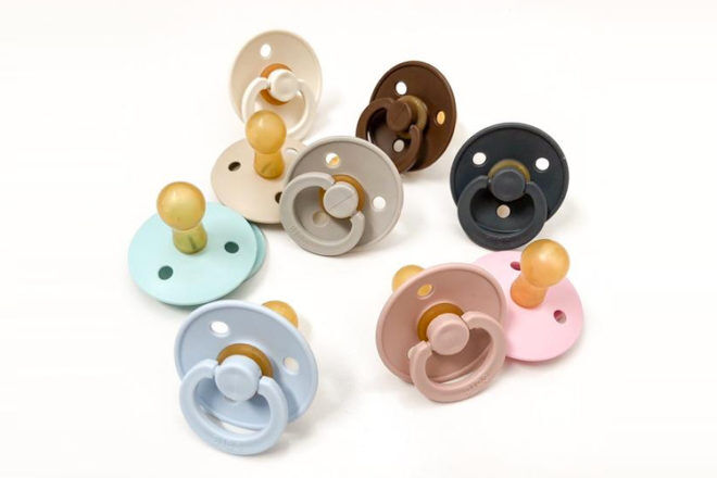 natural rubber soother baby bunting