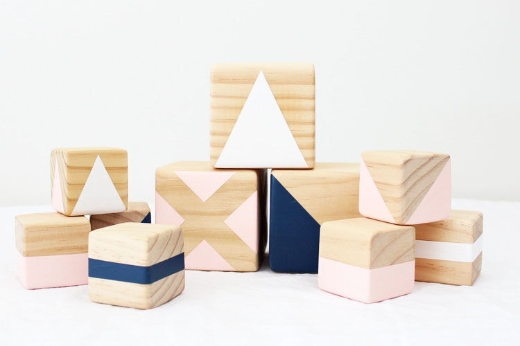 personalised stacking blocks