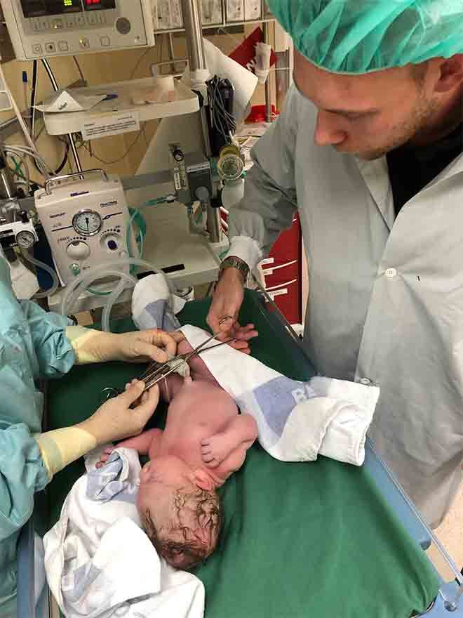 Swedish birth ritual