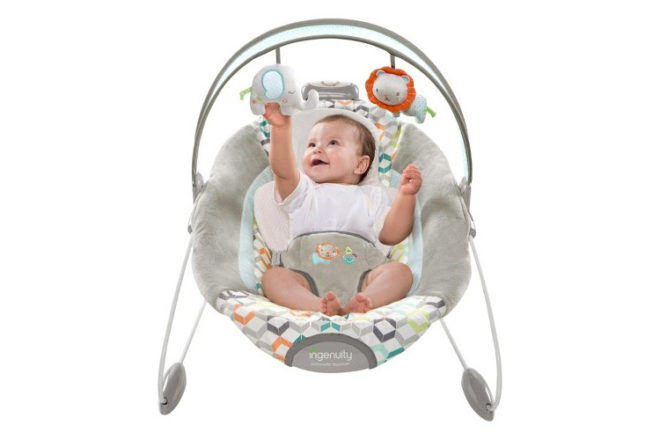 ingenuity automatic bouncer bright start