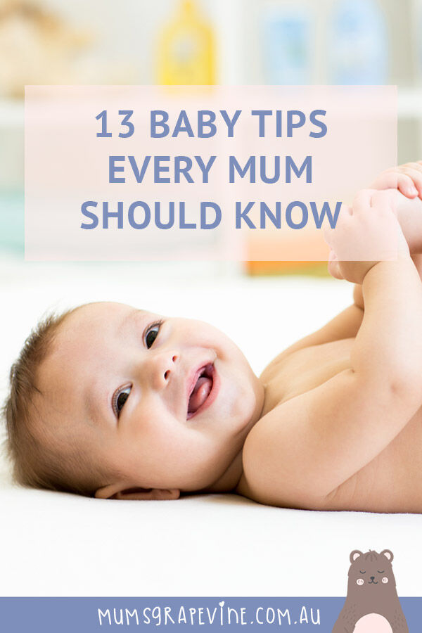 13 baby tips every mum should know | Mum's Grapevine