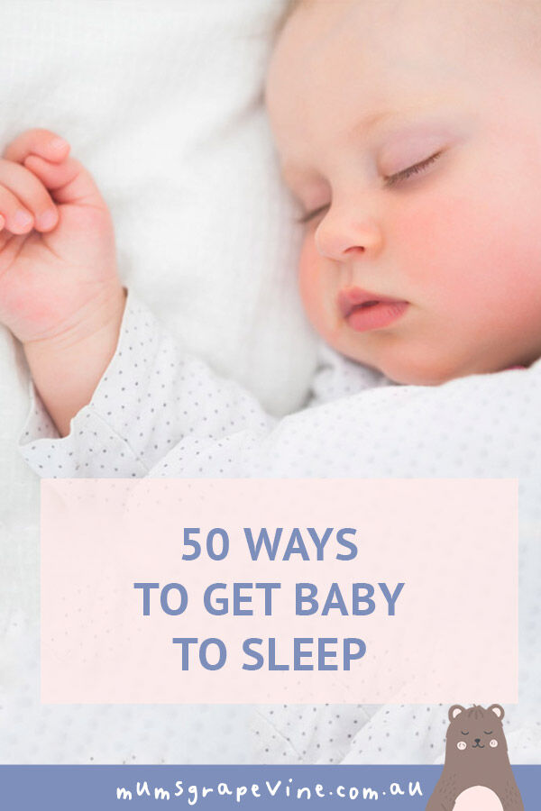 How to get a baby to sleep | Mum's Grapevine