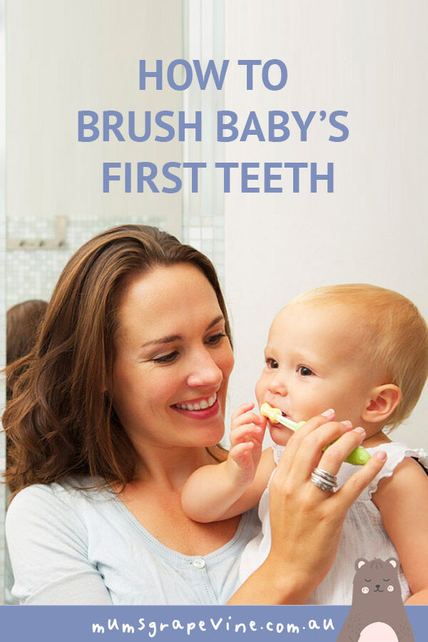 Brushing baby teeth: How to do it and when to start | Mum's Grapevine