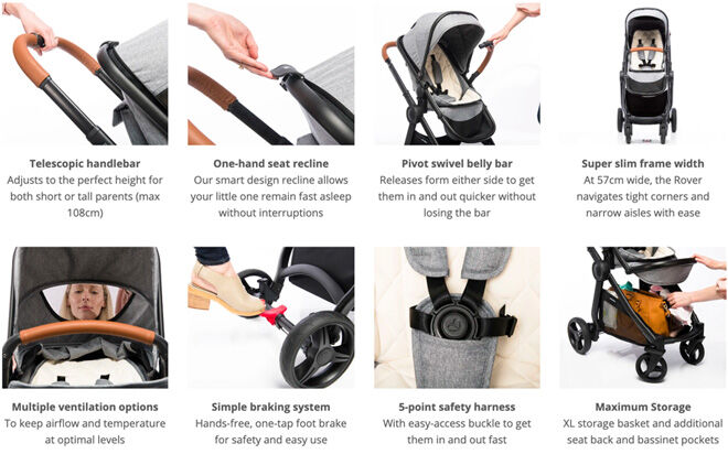 babybee pram review