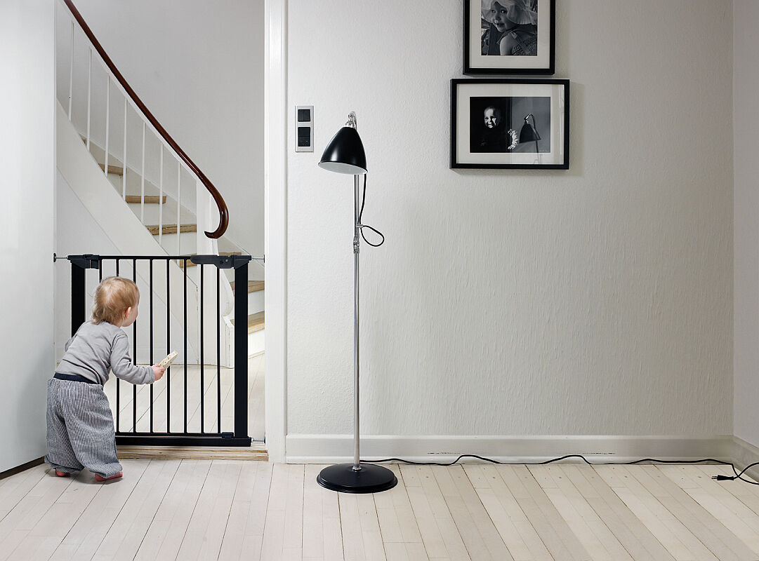 babydan no trip wooden stair gate