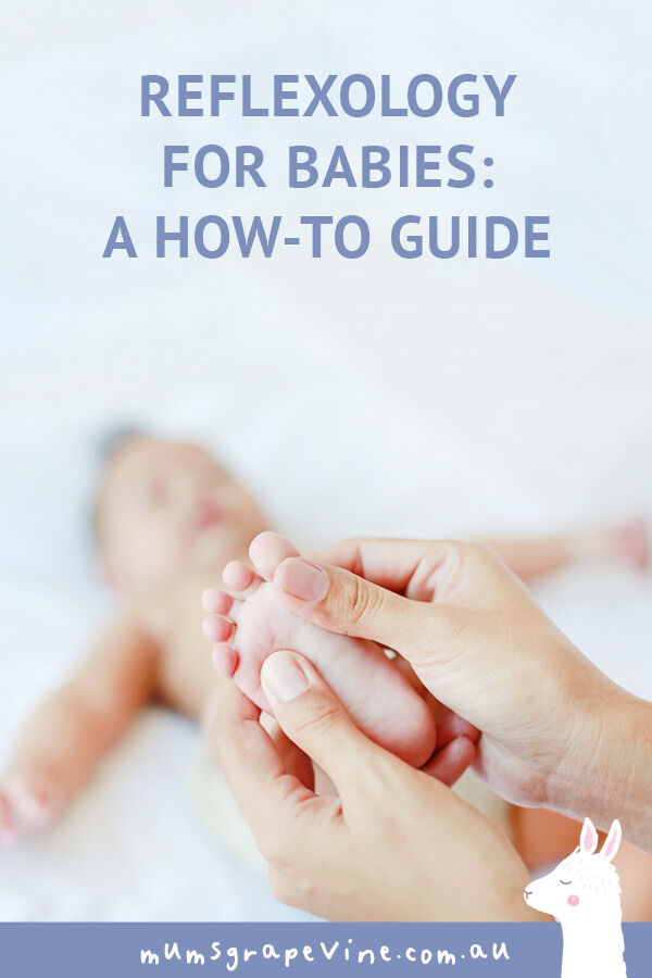 Reflexología para los bebés: Una guía