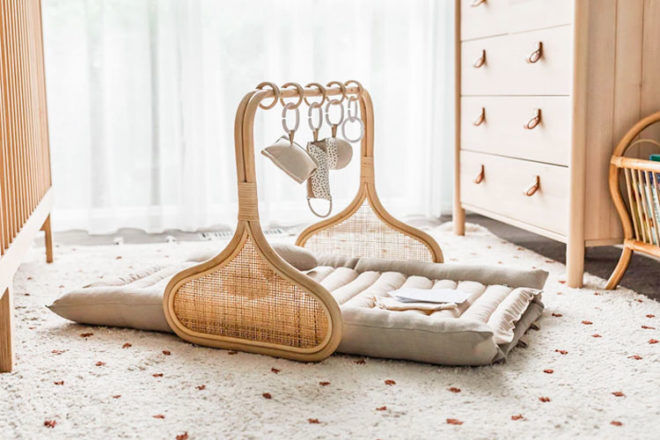 The Rattan Baby Play Gym Breaking The Internet Mums Grapevine