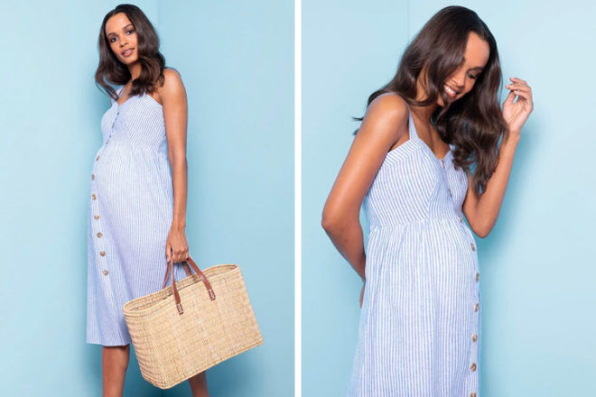 The best striped maternity dresses for 2019 | Mum's Grapevine