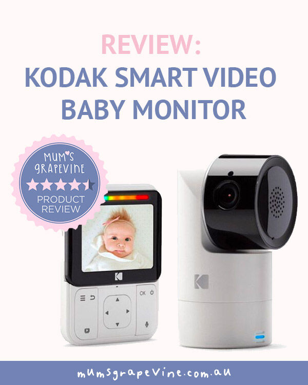 Review Kodak C225 Smart Video Baby Monitor