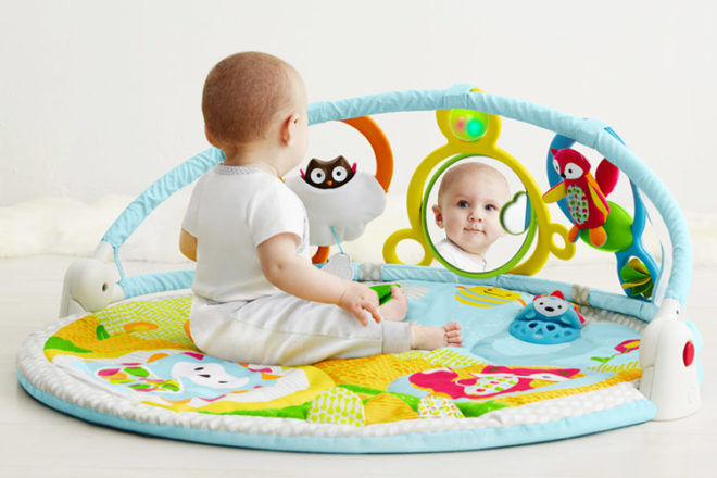 tummy time play gym