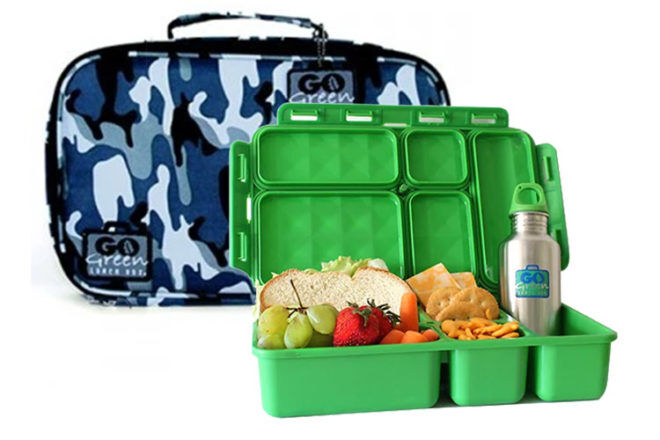 go green lunch bag