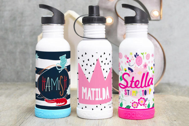 children's aluminium water bottle