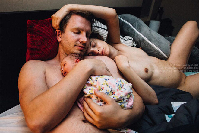Paradise found birth photo