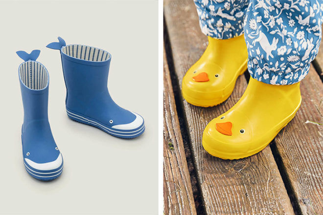 rain boots and gumboots for kids 