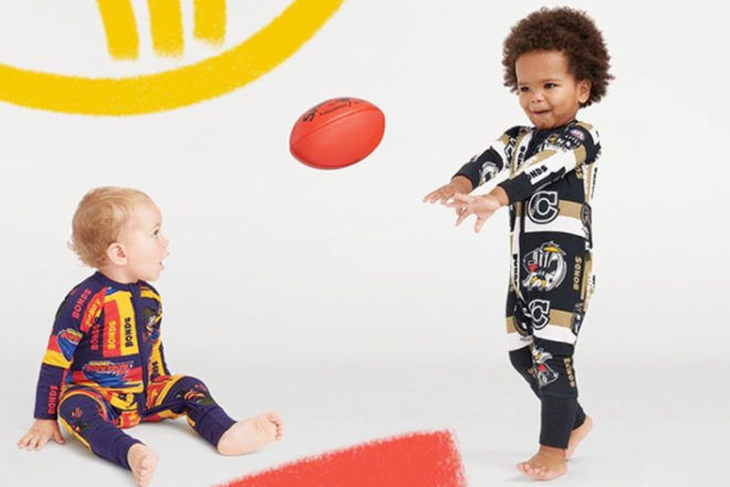 afl baby clothes