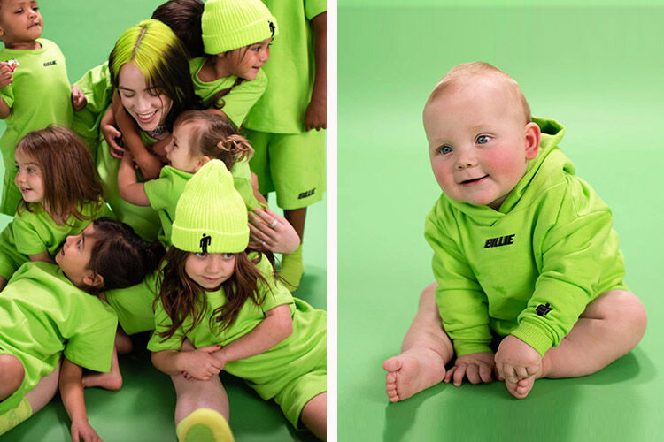 Billie Eilish launches baby and kids clothes Mum's Grapevine