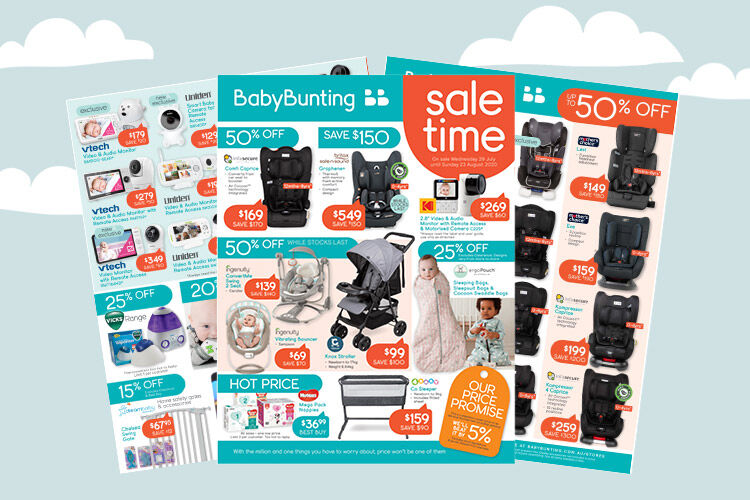 baby bunting catalogue sale