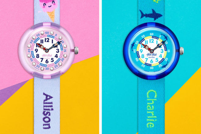 personalised kids watches