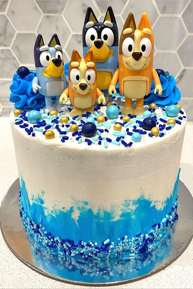 Bluey Cake Decorations Printable Templates Free