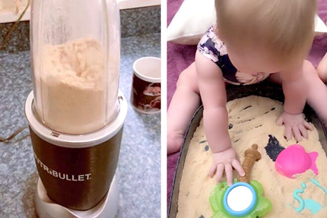 How to make edible sand