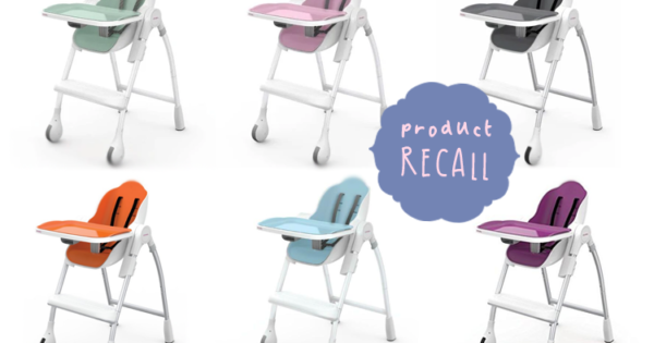 Recall: Oribel Cocoon High Chair sold nationwide | Mum's Grapevine