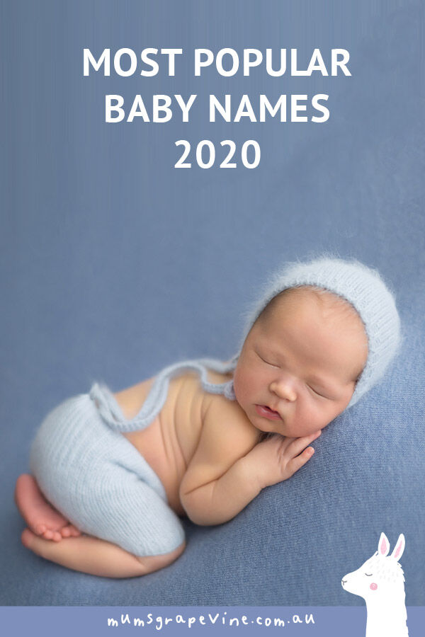 Australia's most popular baby names 2020 | Mum's Grapevine