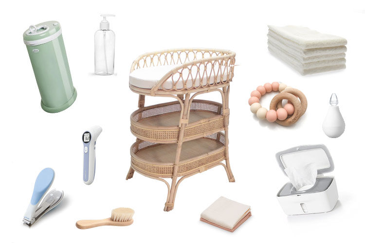 newborn changing table essentials