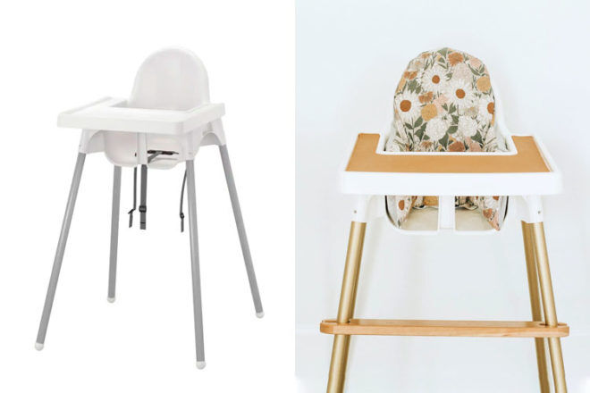 5 modern IKEA high chair makeovers | Mum's Grapevine