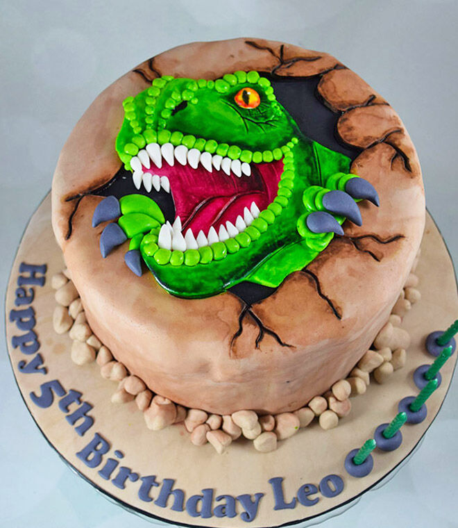 22 dinosaur cake ideas for a riproaring party Mum's Grapevine