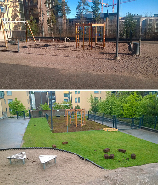 Playing in dirt good for kids