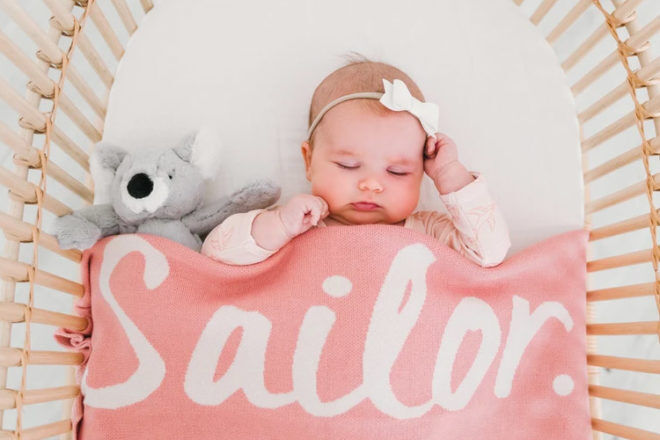 9 Best Personalised Blankets For Keeping Bub Snug Mum S Grapevine