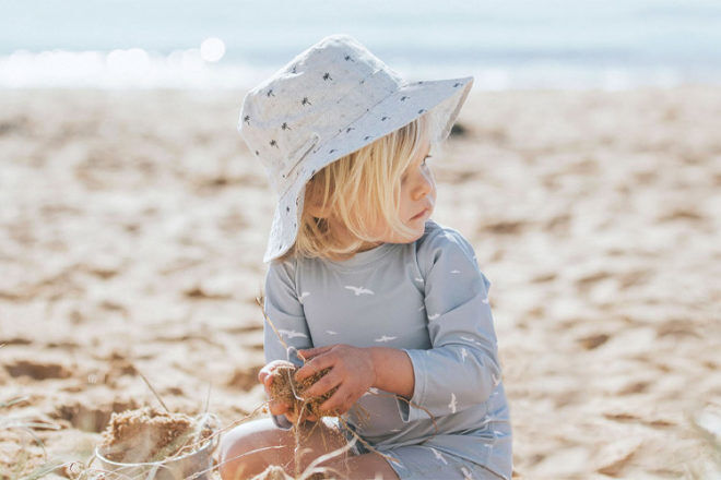 baby on board sun hat